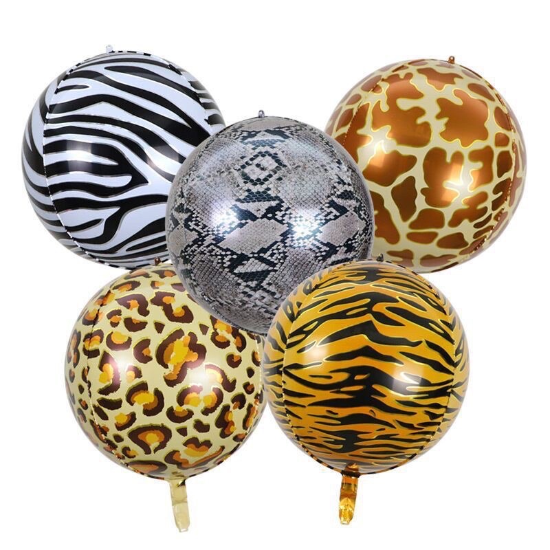 BALON FOIL BULAT 4D ORBZ 22” MOTIF ANIMAL
