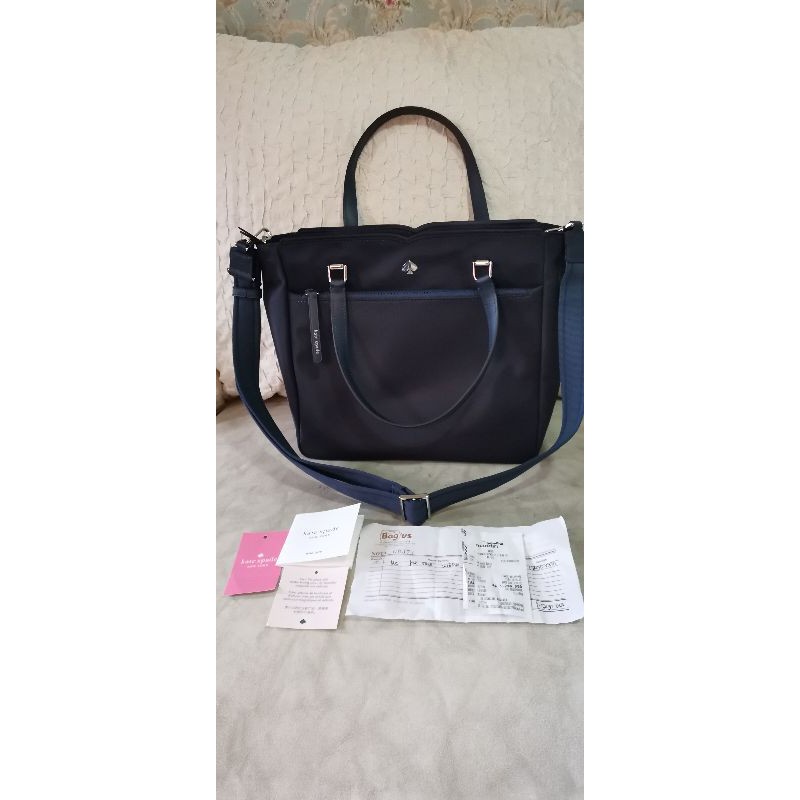 katespade nylon crossbody bag. original. from authentic store bag'us. preowned. excellent 95%