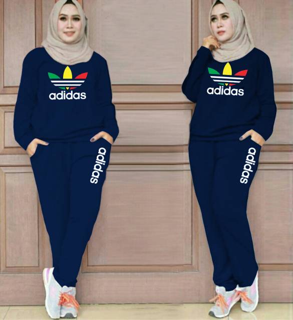 CTN Baju setelan training PELANGI jumbo best seller