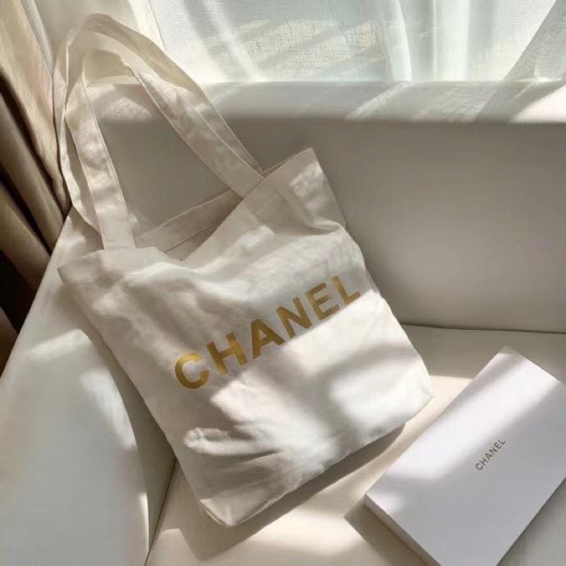 Chanel VIP Gift Canvas Tote Bag