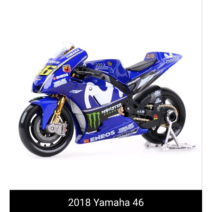 Maisto 1:18 1 / 18 Yamaha Valentino Rossi 46 Figure Diecast Motogp GP