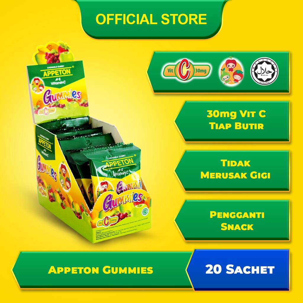 Appeton Gummies (Passtilles) 20 pcs