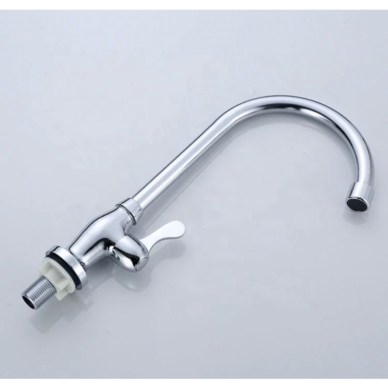 SPEC+ SP-9975 E Kran Air Angsa Meja Dapur Kuningan - Keran Air Dapur - Kitchen Faucet Brass