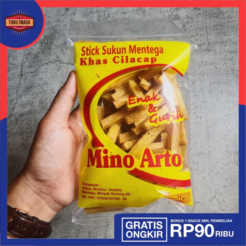 

Stick Sukun Mentega Makanan Ringan Cemilan Kiloan Murah Mino Arto ini