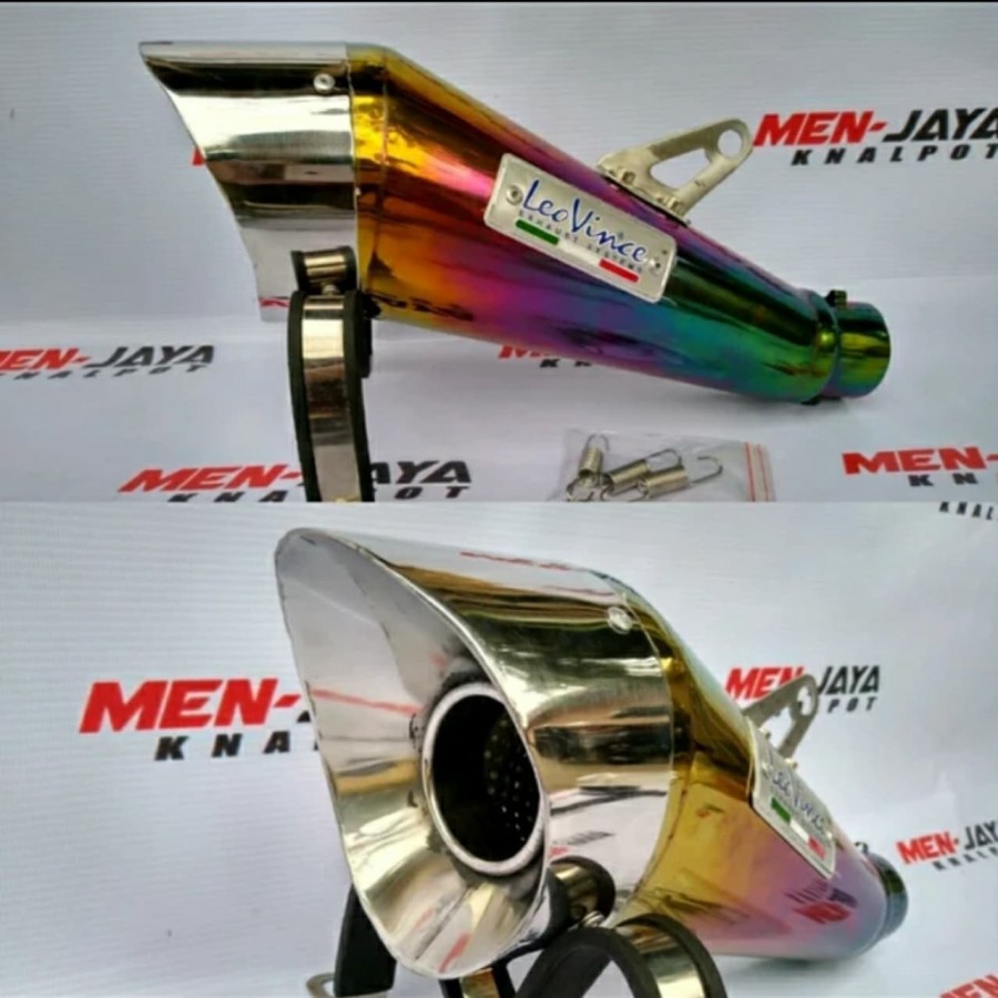 Silencer Knalpot Racing Leovince Pelangi