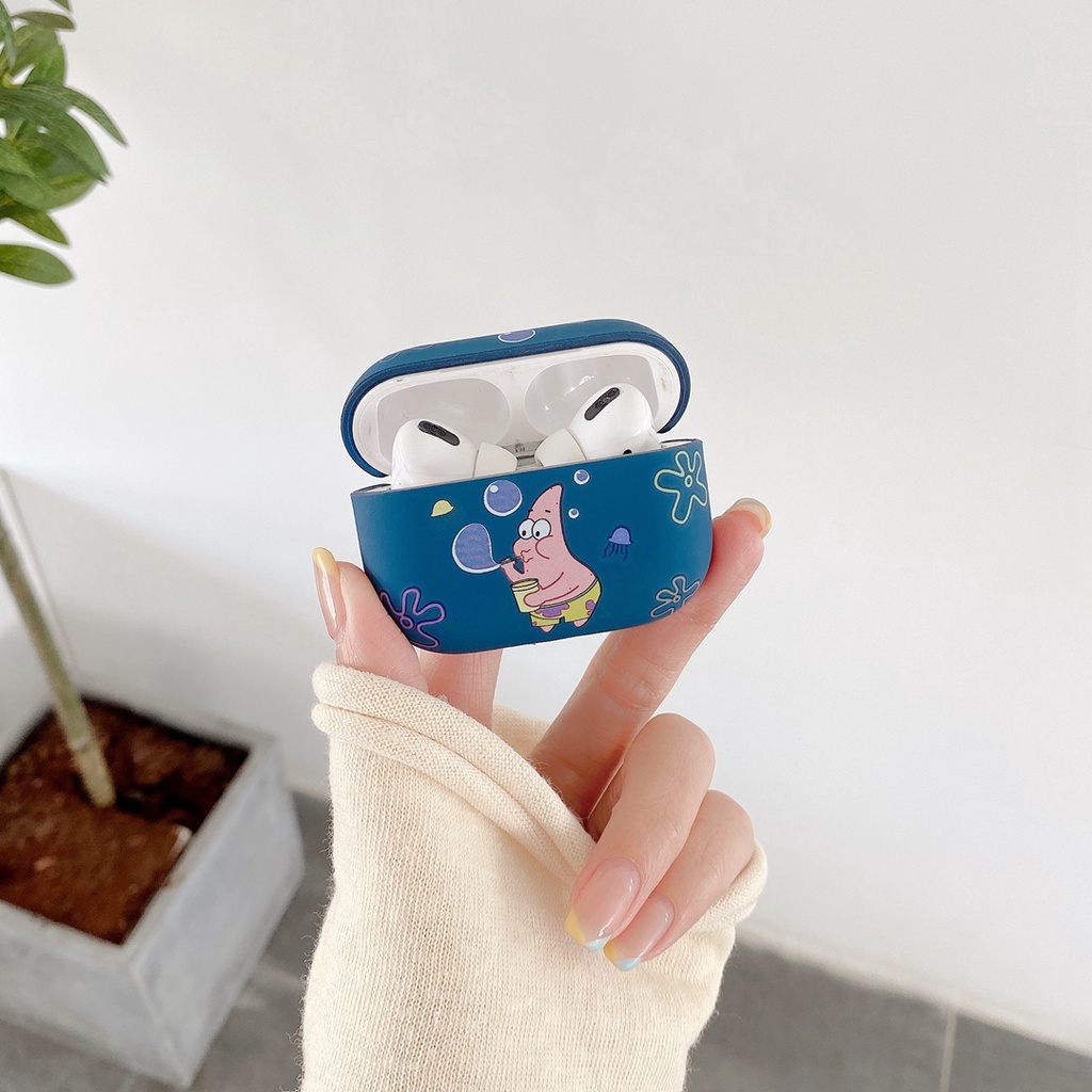 matte cartoon airpods Pro case protective sleeve airpods 1/2 case airpods soft shell anti-fall Earphone sleeve