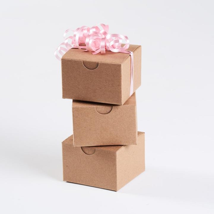 Kardus Packing Mini Online Shop Uk 10x10x5 cm Dus Packing Kecil Box Packaging Mini Kue Bolu Kraft-1