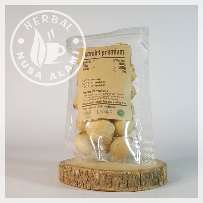 

KEMIRI PACK KERING | PREMIUM | Aleurites moluccanus 100g