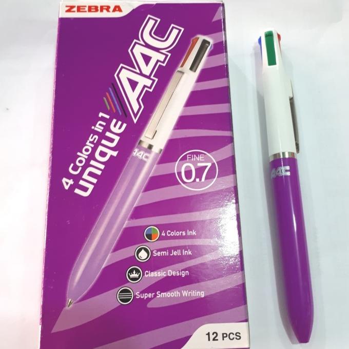 

(COD) Pen zebra A4c 4warna HEMAT Kode 721