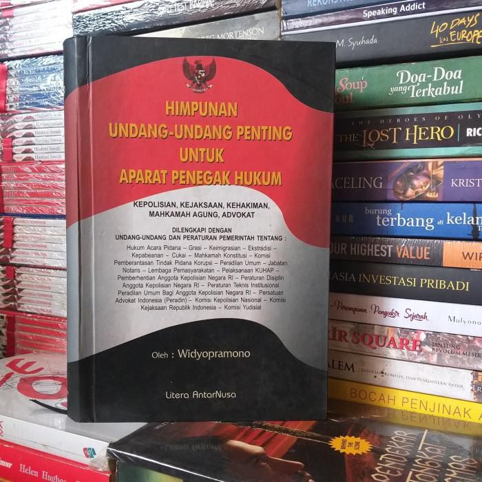 Jual Kumpulan Peraturan Perundang Undangan Buku Ori Himpunan