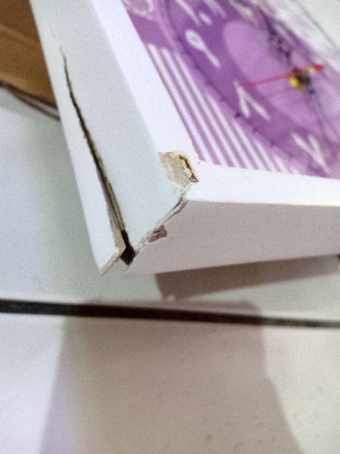 Hiasan Jam Dinding Lukisan Kaligrafi Ayat Kursi Custom Bisa Untuk Kado Special Shabby Chic Uk 30x40