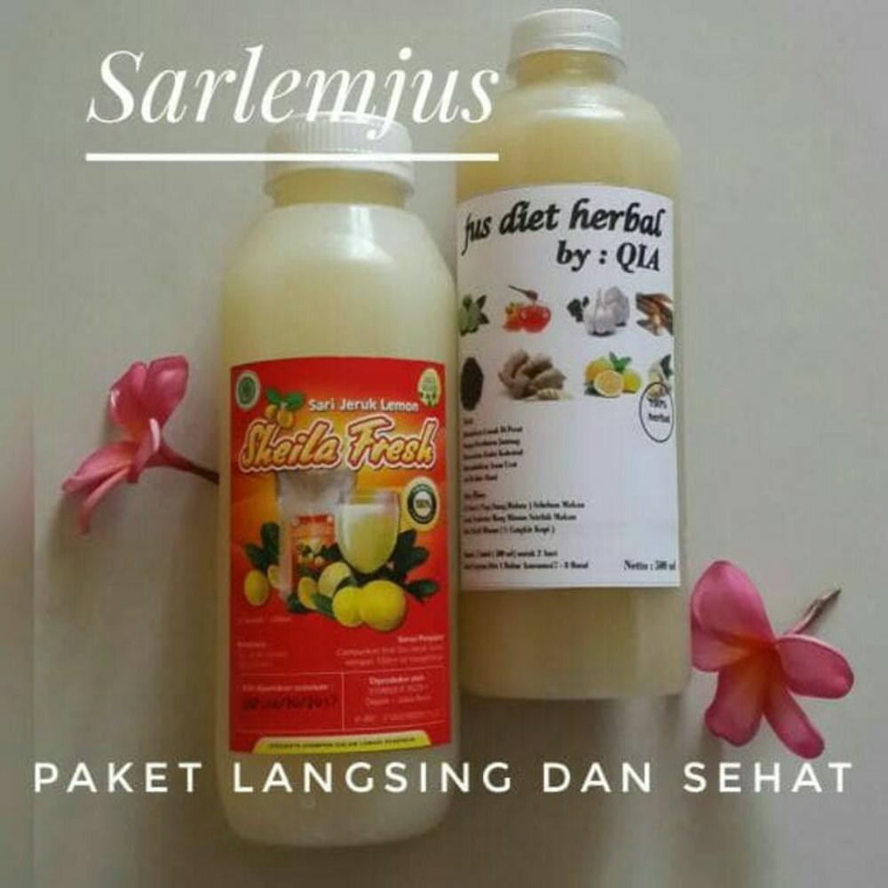 

PROMO PAKET SARI LEMON SHEILA FRESH PLUS JUS DIET LANGSING QIA ASLI