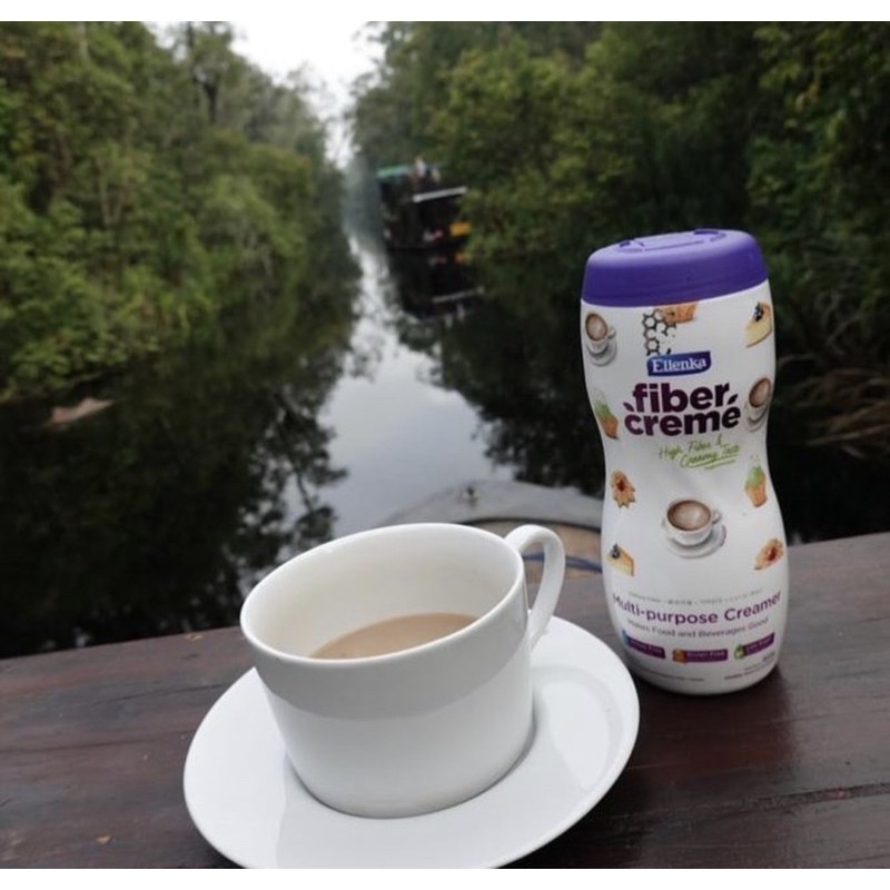 fiber creme ellenka 168g creamer diet pengganti santan