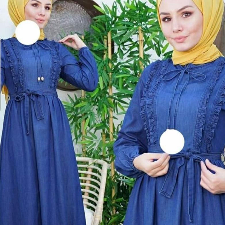 Gamis Jeans Kriwil Kaya Jeans