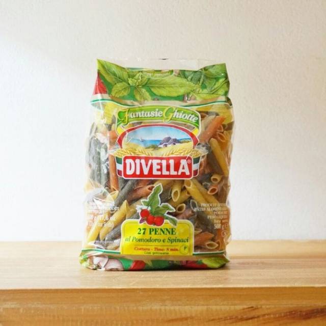 

DIVELLA 27 PENNE POMODORO SPINACI 500 GR