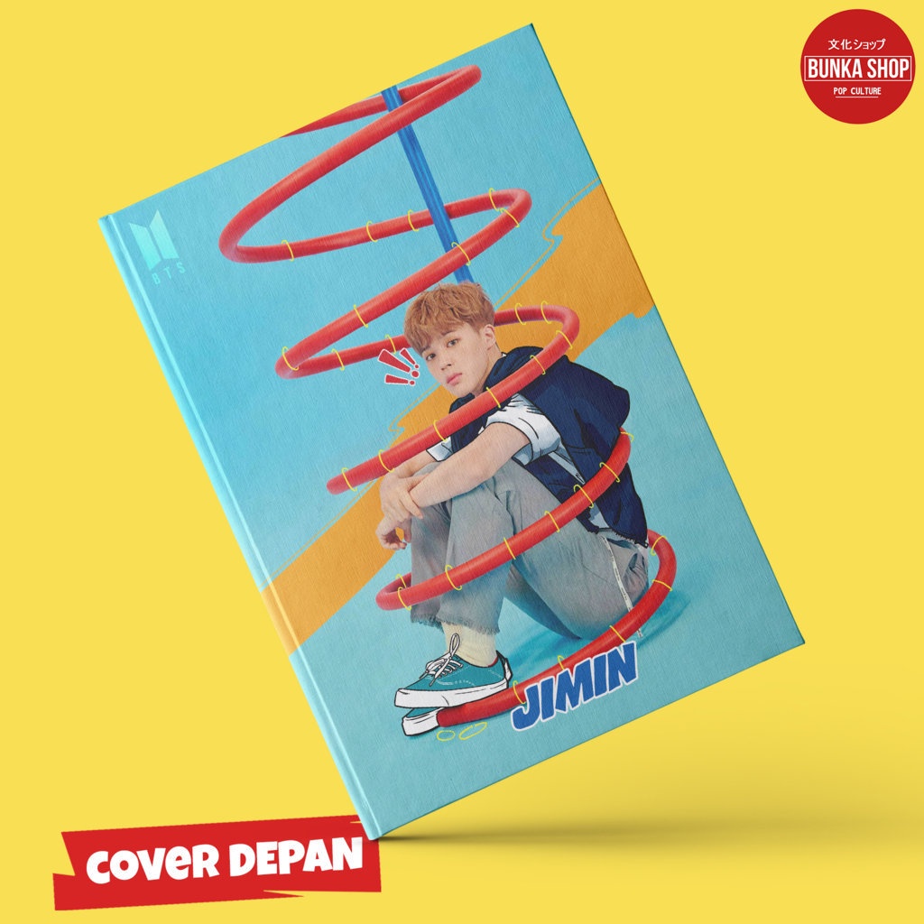 

Notebook KPOP BTS Art Jimin Hardcover A5 Buku Tulis Catatan Notes Agenda Planner Jurnal