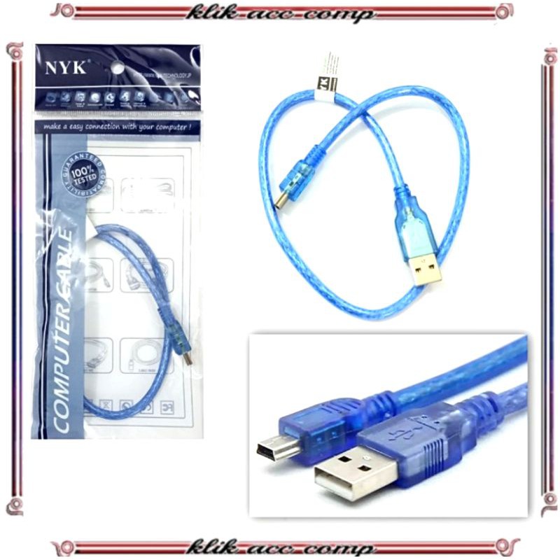 kabel data usb 5pin /kabel casan esia 60cm