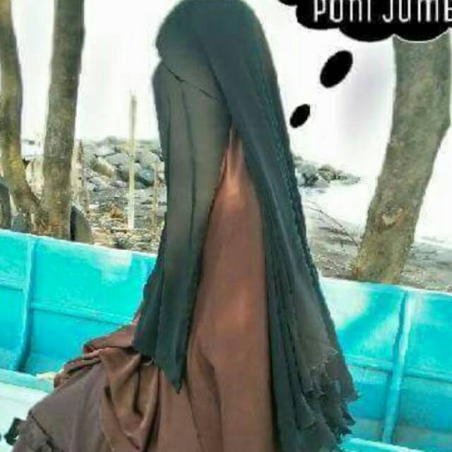 Niqob mesir poni jumbo