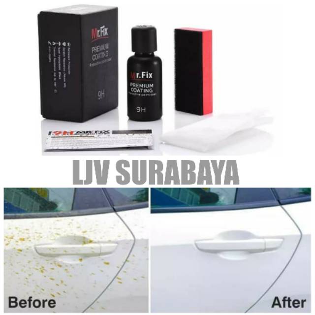 NANO ceramic Coating 9H / mr FIX 9H anti scratch car polis 30ml