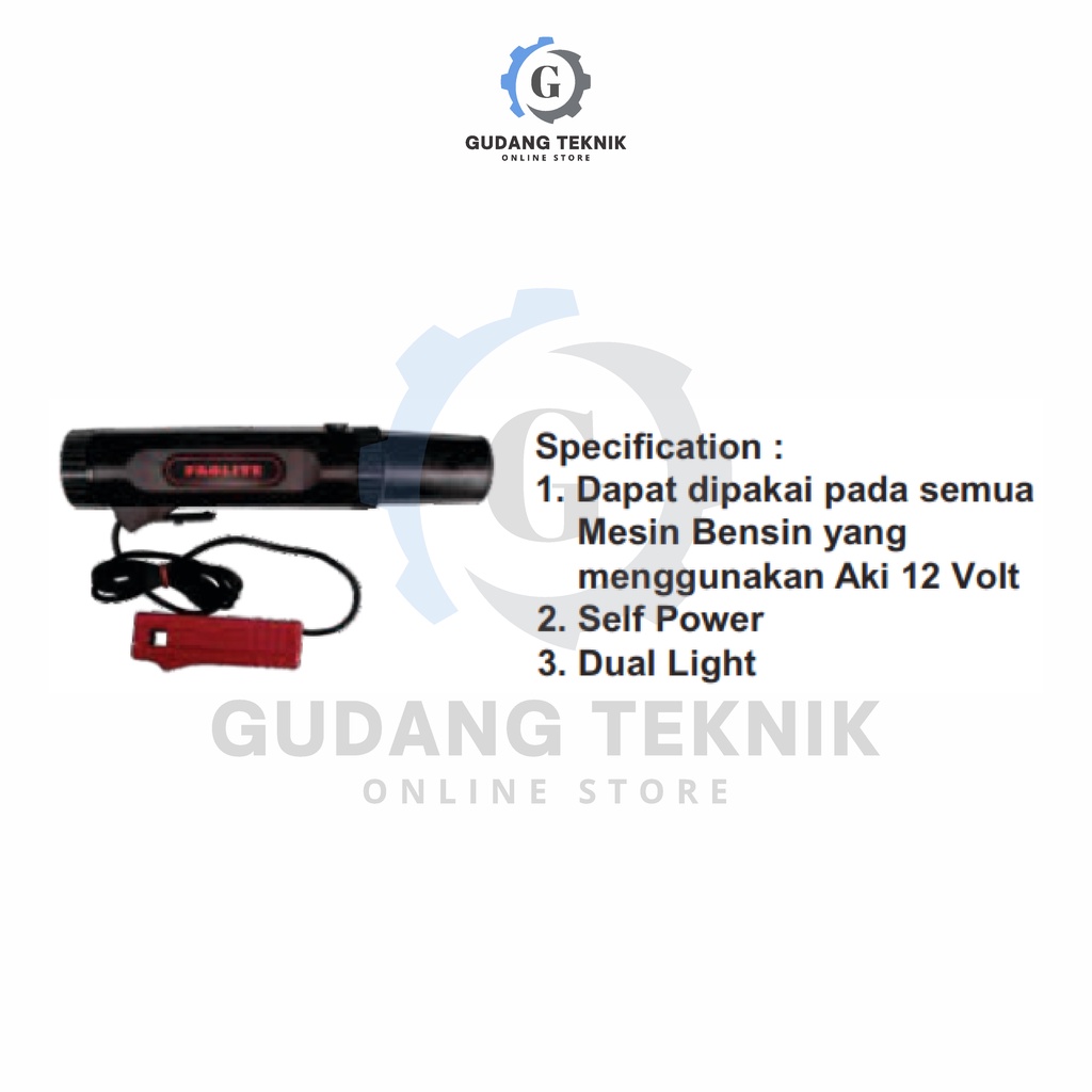 Timing Light ABSHOUSING TRISCO TL-1100 / Alat Periksa Sudut Waktu Pengapian Mesin TRISCO TL1100 - TL 1100 Trisco