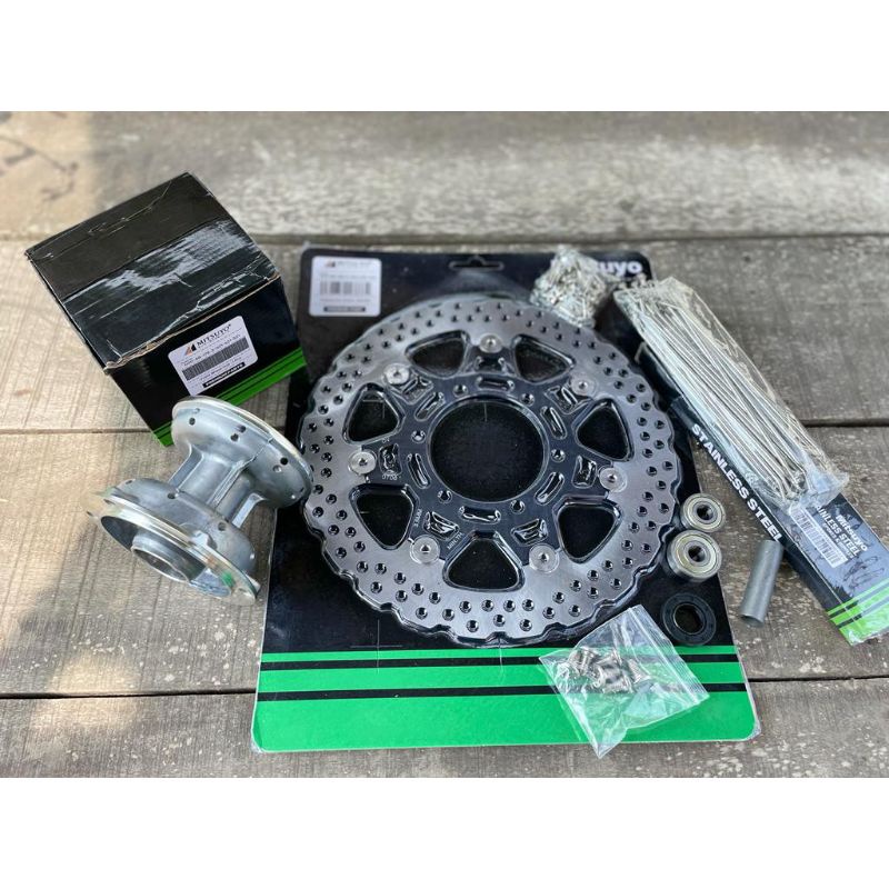 Grosir Tromol depan piringan dtreker KLX dtraker impor pnp cb gl mp tiger dan shok ninja