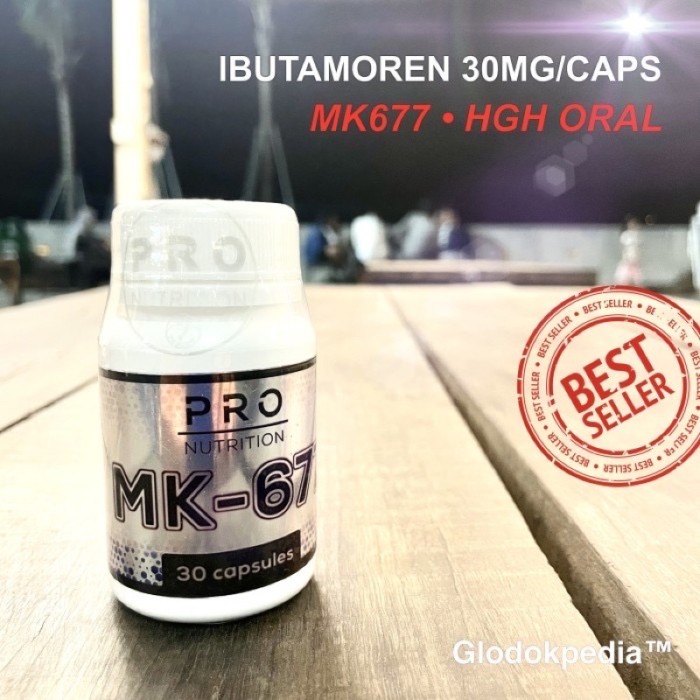 {cantikstore} SARMS HGH ORAL MK-677 PRO NUTRITION mk677 SARM 30caps 30MG HIGH DOSE - Single Pack Mur