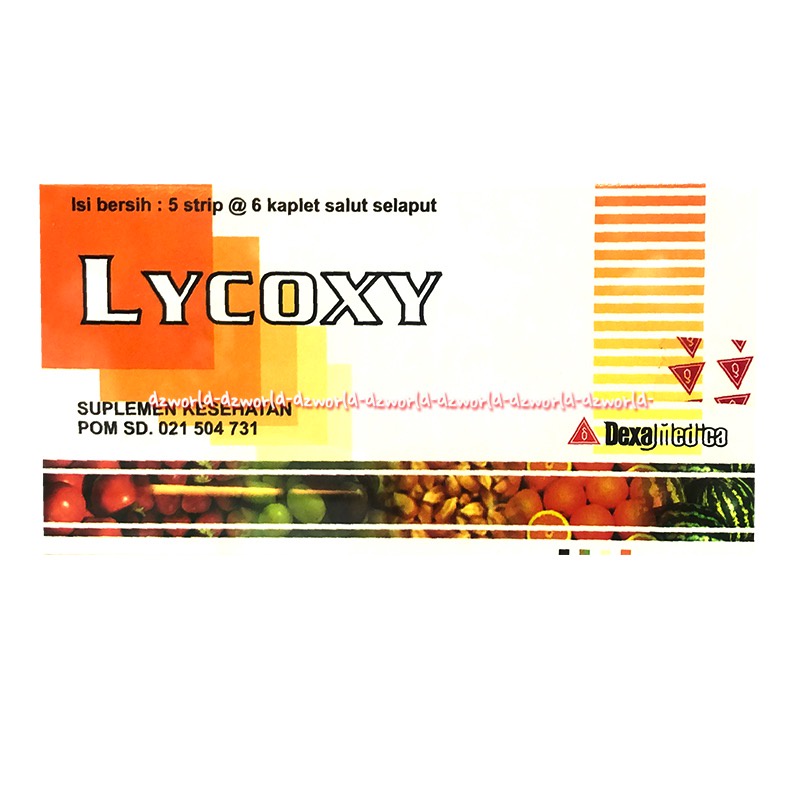 Lycoxy 30kapsul Membantu Memelihara Vitamin C Kaplet Salut Selaput Vit C Licoxi Lycoxi Vit.C