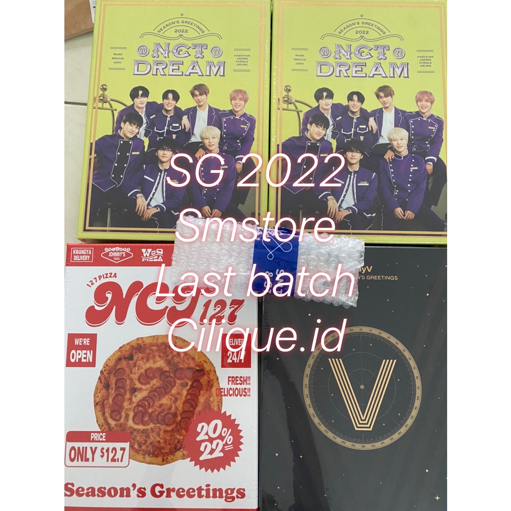 

SHARING SG 2022 NCT 127 WAYV NCT DREAM BENE SMSTORE HARD DIARY DESK CALENDAR BOX JOHNNY YUTA TAEIL JUNGWOO CHENLE TEN KUN