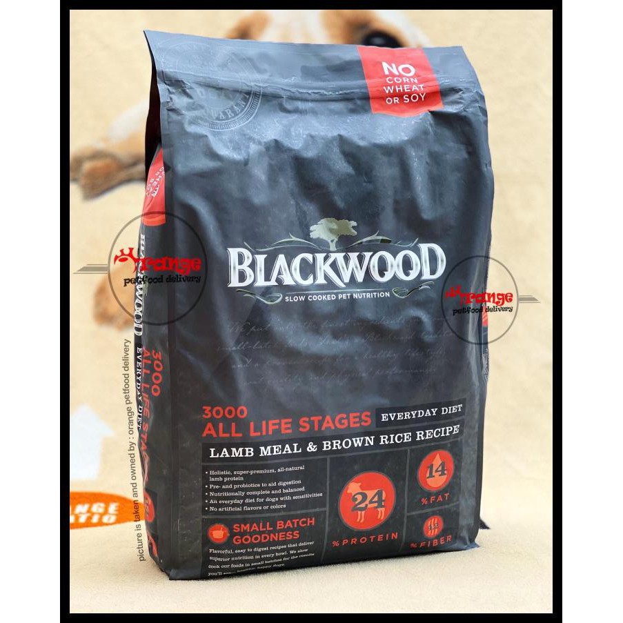 BLACKWOOD ALL LIFE STAGES LAMB 3000 13,6 KG EVERYDAY DIET DOG FOOD