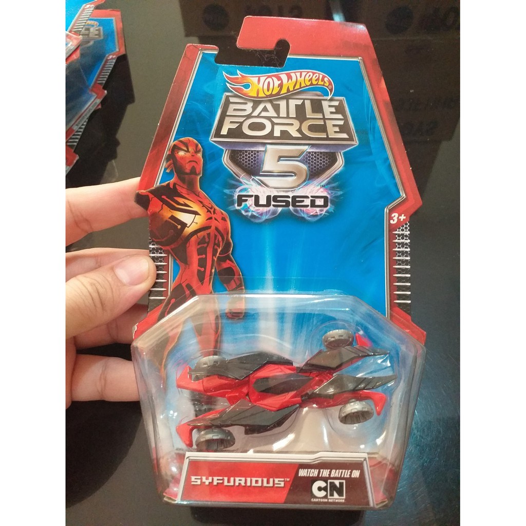 HOT WHEELS BATTLE FORCE 5 SYFURIOUS