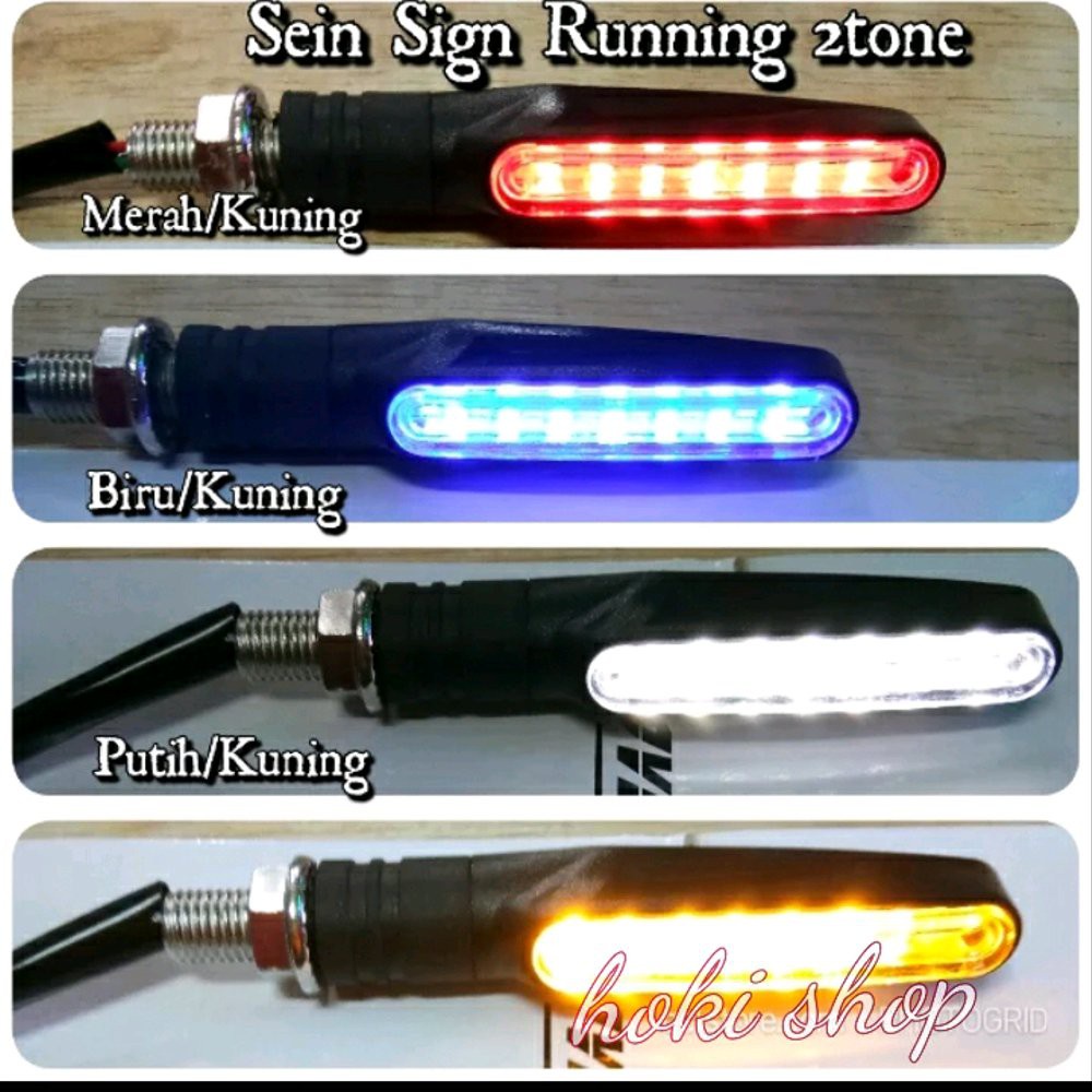 Led sein running sein motor universal lampu sein running led flowing sein runaway sen sequintal sein