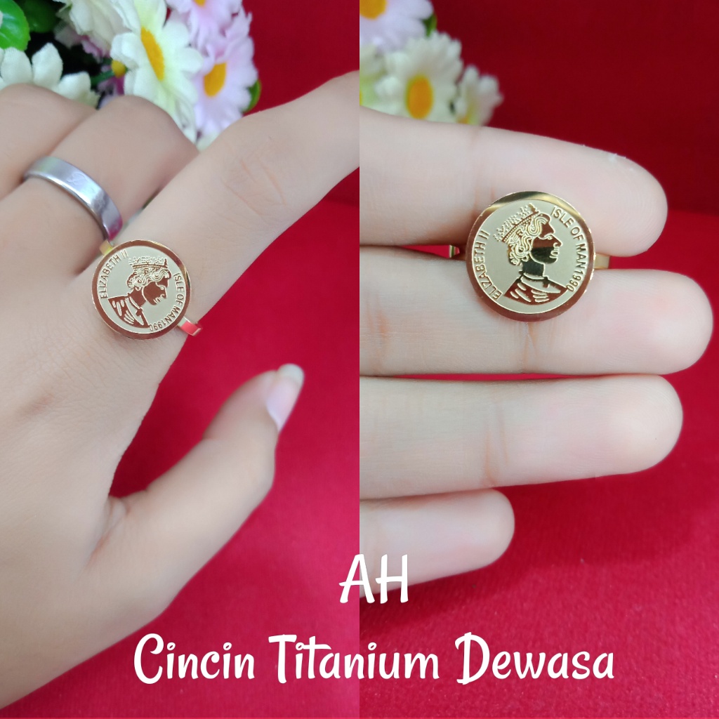 Cincin Koin TITANIUM
