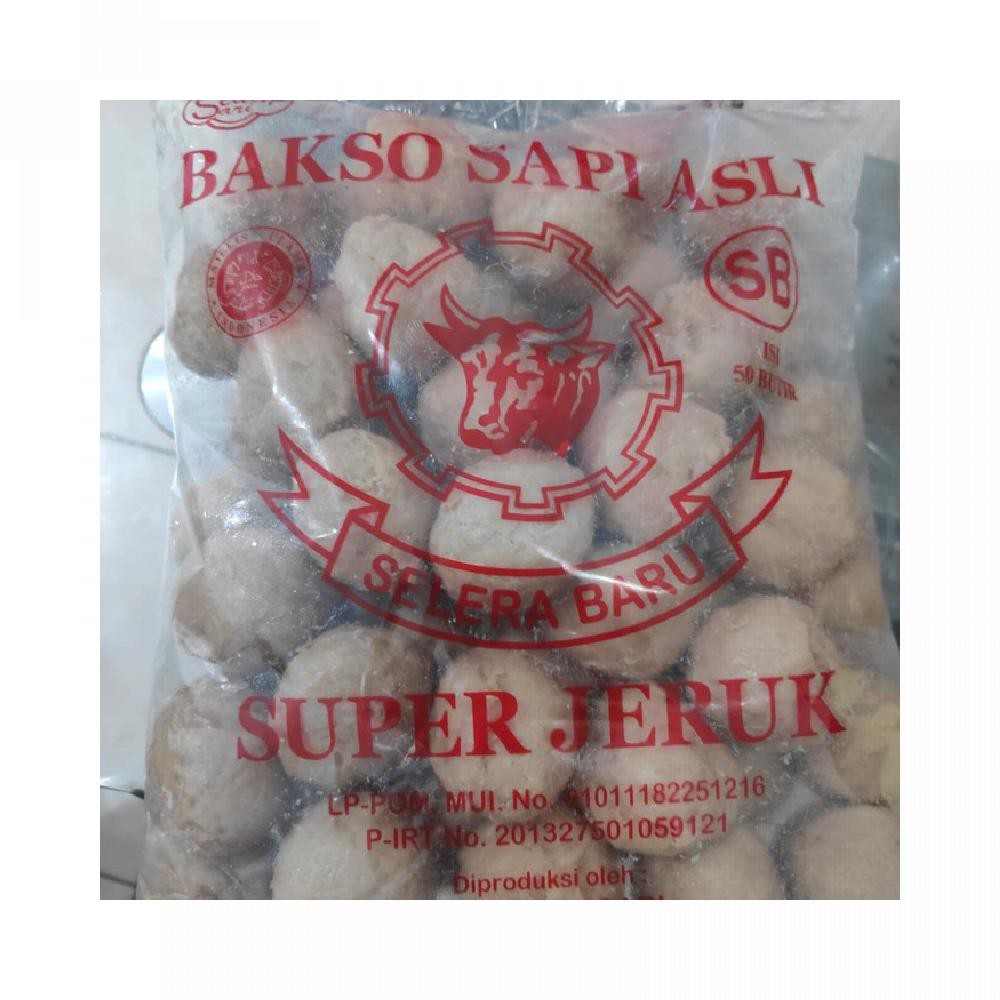 

Bakso Daging Sapi Super isi 50