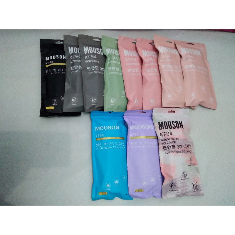 Masker kf94 mouson 10pcs