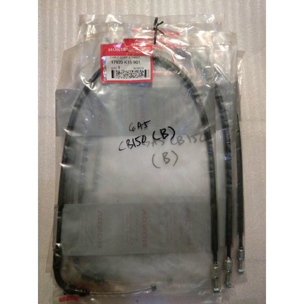 onderdil Kabel Gas Honda CB 150 R Bagian B Asli bagus