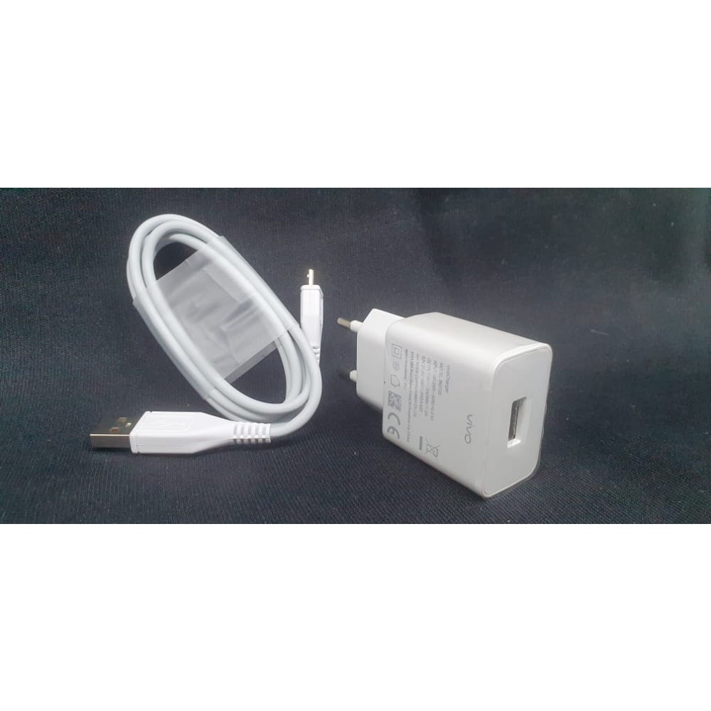 CHARGER ORIGINAL 100% KWALITAS ASLI COPOTAN HP VIVO Y91C Y30I Y50 Y70 Y75 Y85 V11 V15 V19 V15 PRO V20 SE V23 CAS ORI BAWAAN HP FAST CHARGING QUALLCOMM QC 3.0A Kabel Usb Micro Type C [tc vivo batok kecil]