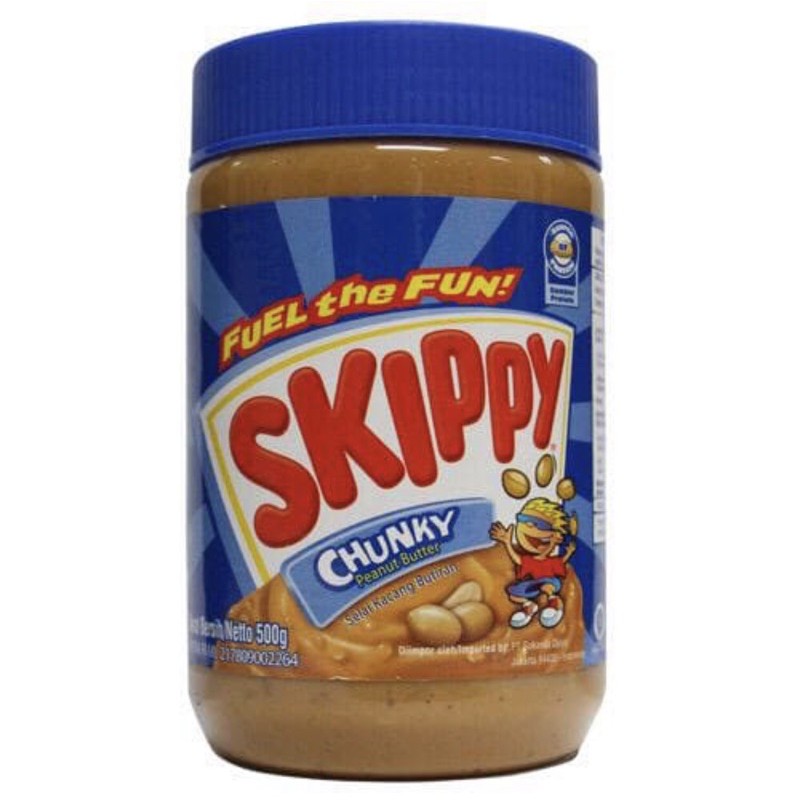 

Skippy chunky peanut butter 500gr