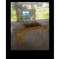 Meja Rias - Tolet Kayu Jati Mentahan