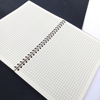 NOTEBOOK JURNAL BOOKPAPER GRID KOTAK2  DOTTED TITIK2 BLANK 