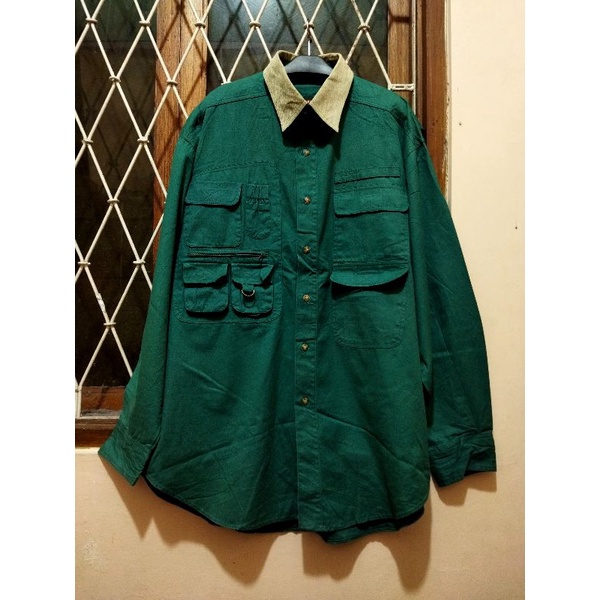 kemeja outdoor second original 4XL kemeja pdl besar jumbo big size kasual pria murah terlaris