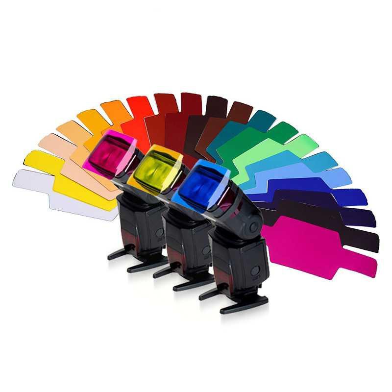 ASS Shop - Photography Color Filter Card 20 Color for DSLR Flash