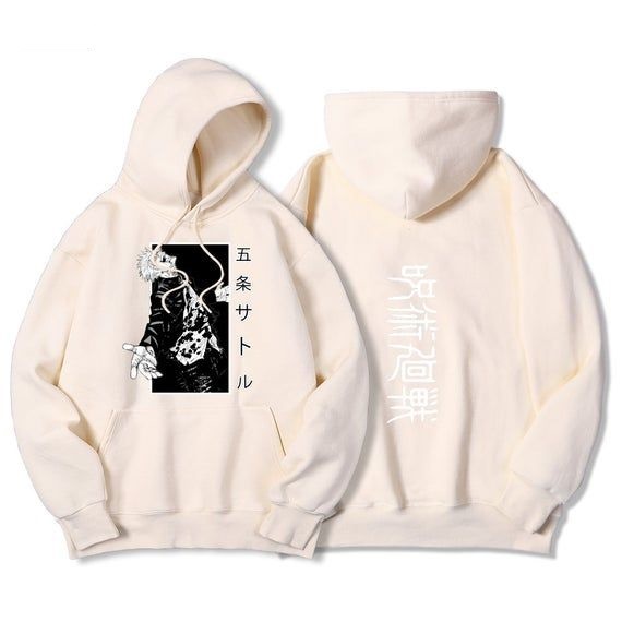 Sweater JUJUTSU KAISEN Oblong / Hoodie Anime SATORU GOJO V1 Jumper