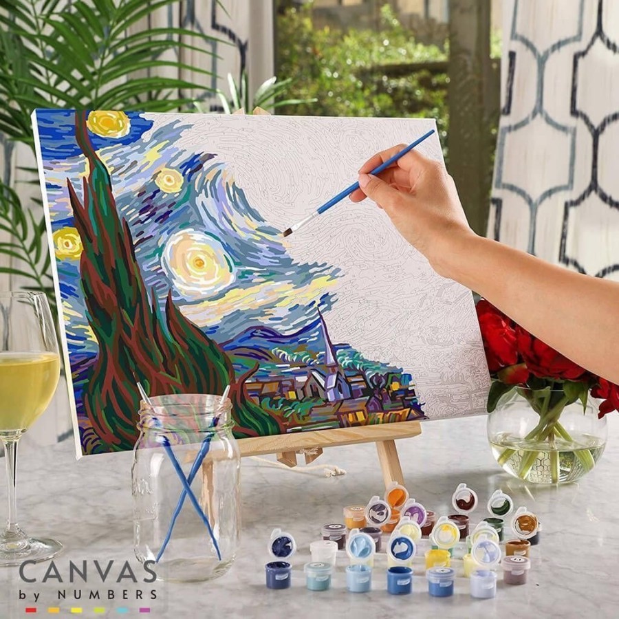 

DIY Oil Painting Canvas Paint Number kit / Lukisan Cat Minyak 40x50cm