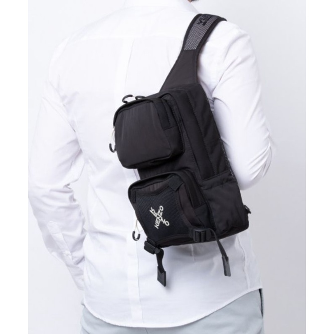 Sling Backpack Kenz0 Crosslogo Black