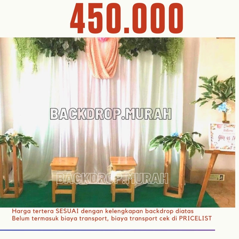 sewa backdrop murah jakarta tangerang bogor depok cibinong citayam bekasi mewah