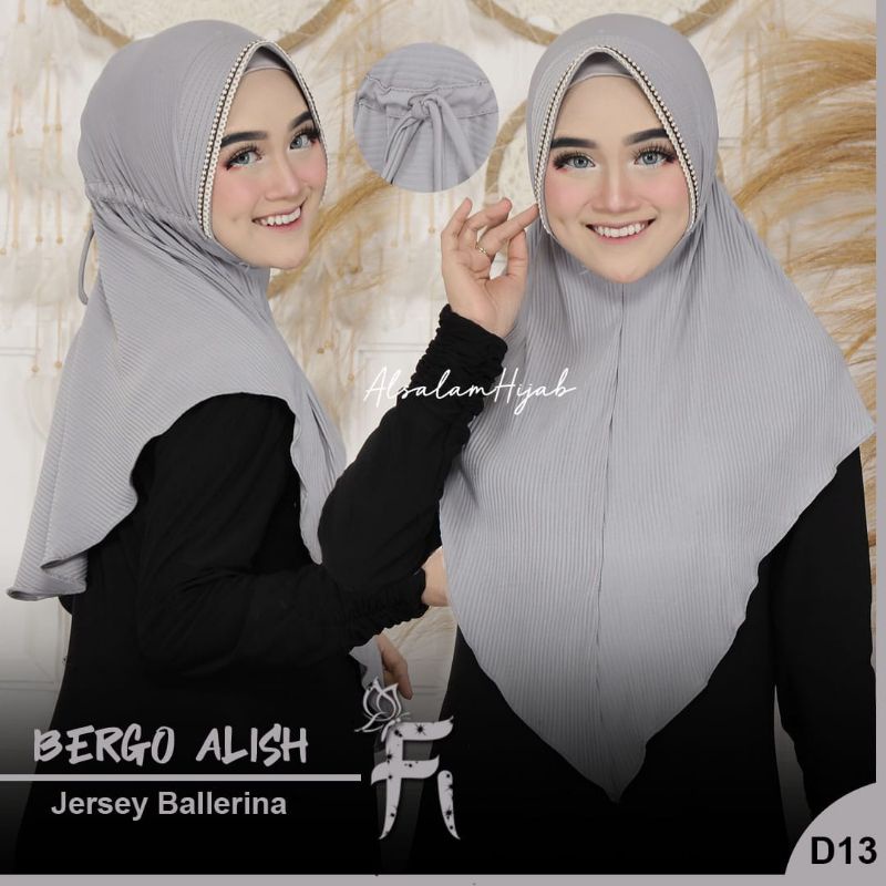 BERGO PLISKET SERUT FI HIJAB/JILBAB SERUT PLISKET JERSEY/HIJAB INSTAN PLISKET SERUT