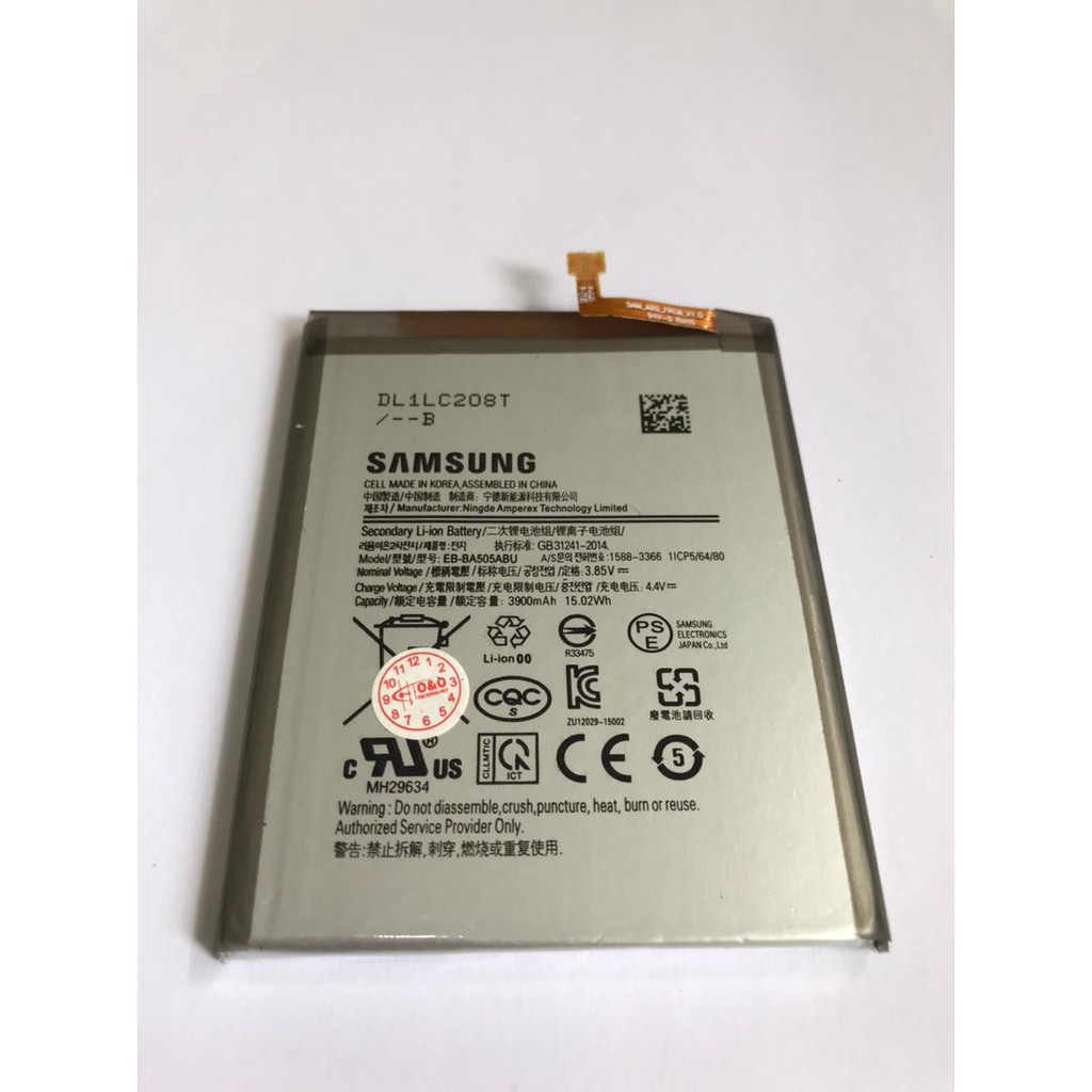 Batre Baterai Battery Samsung Original A20 / A205 / A30 / A305 / A50 A505 2019 EB-BA505ABU