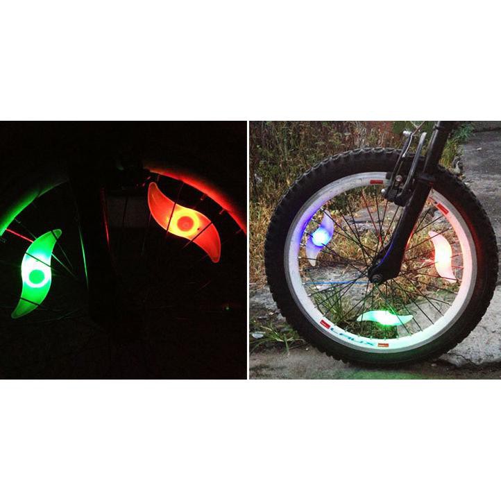 DACHELUN Lampu Ban Sepeda Colorful LED Bicycle Wheel Light 1 PCS DC-889 Multi-Color QTZ65 Grab Medan