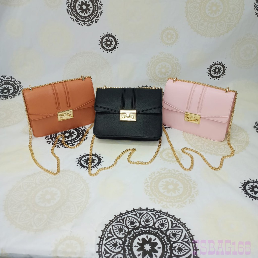 [ READY ] Tas Selempang Wanita Push Lock/Bag Wanita Kekinian/Bag kece/Tas Fashion/Tas Selempang sling bag wanita shoulder bag wanita tas selempang bahu tas wanita murah tas wanita branded tas wanita terbaru