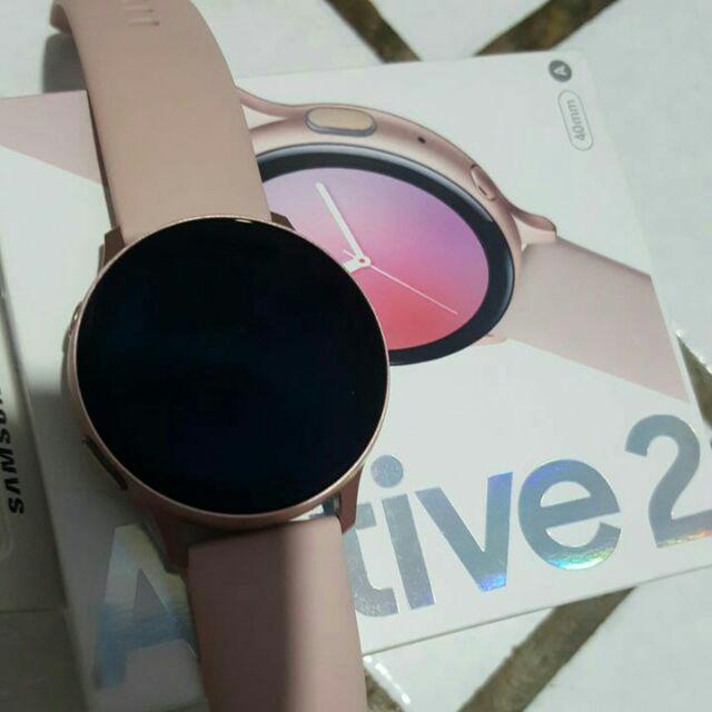 Samsung Galaxy Watch Active 2 Rose Gold 40mm Shopee Indonesia